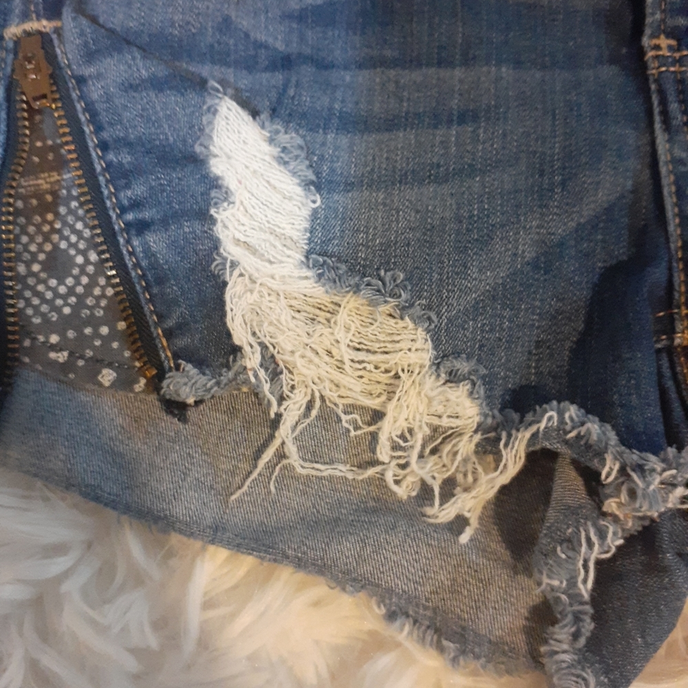 American Eagle Super Hi rise Shortie Super Sz 4 - Picture 4 of 11